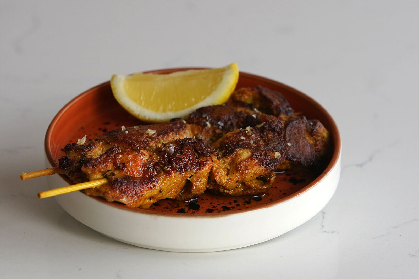 Pintxos include chicken skewers at Cafe Bar Moriarty